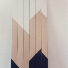 Diagonal-Objekt-3-Holz-120x5cm-1986-Nr-017